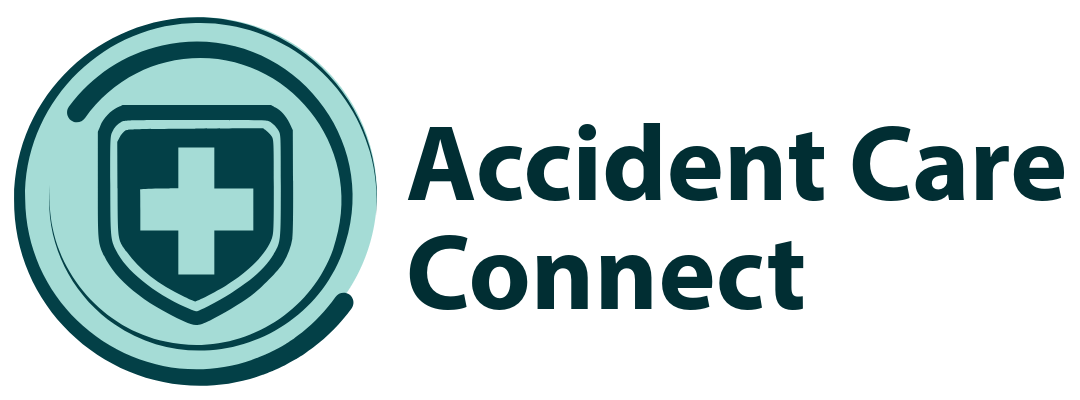 Accident injury and care, care connect logo.